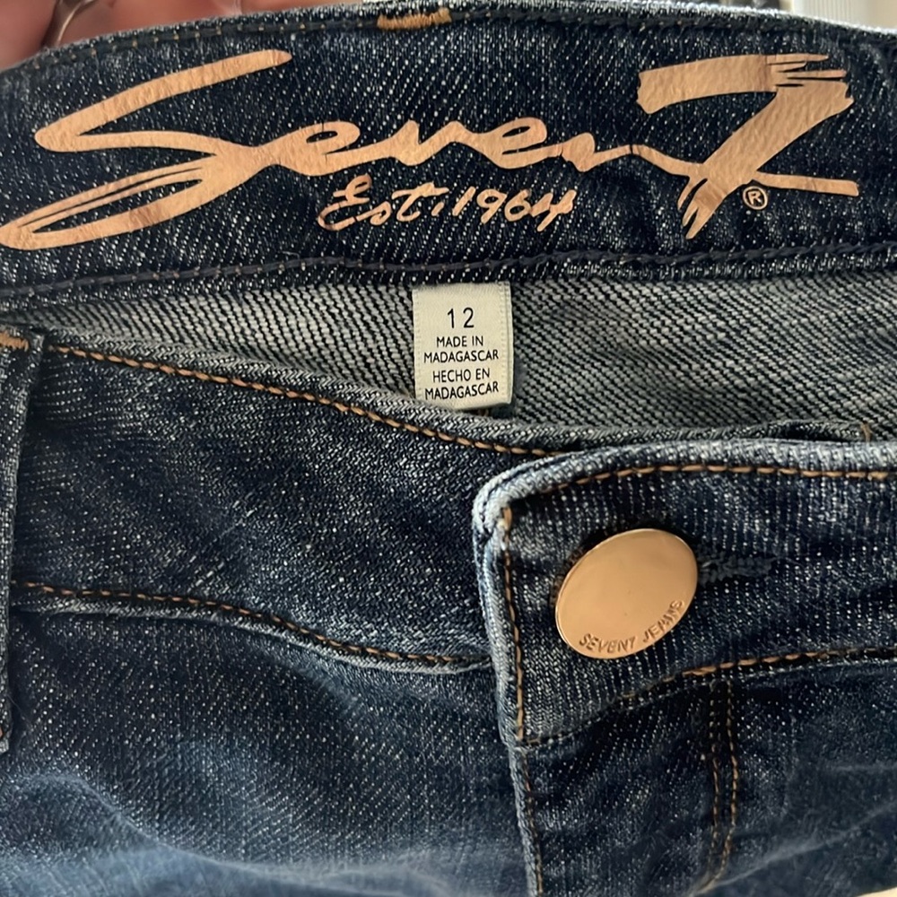 Seven7 High Rise Micro Boot Jeans - Picture 2 of 8